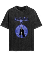 Black Sabbath Purple Spiral Graphic T-Shirt