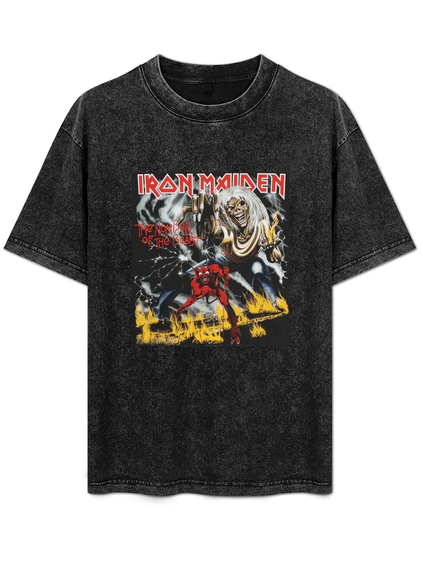 Iron Maiden The Number of the Beast Graphic T-Shirt