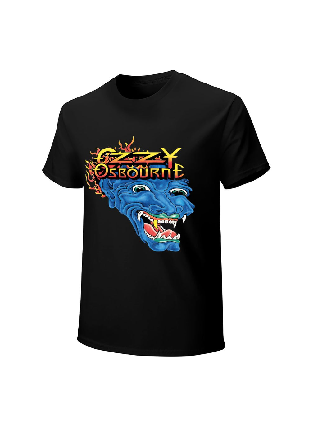 Ozzy Osbourne Blue Demon Flame Horror T-Shirt
