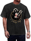 Vintage Washed Double-Neck Guitarist Graphic T-Shirt