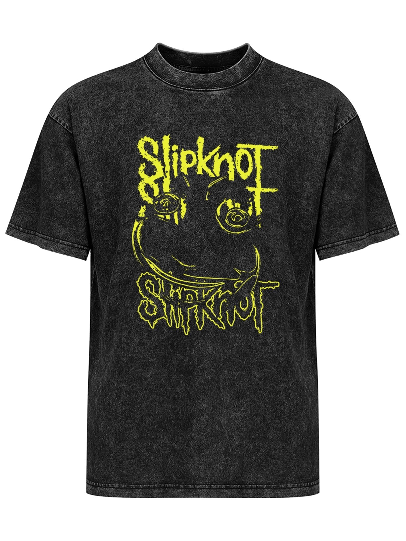 Slipknot Yellow Mask Graphic T-Shirt