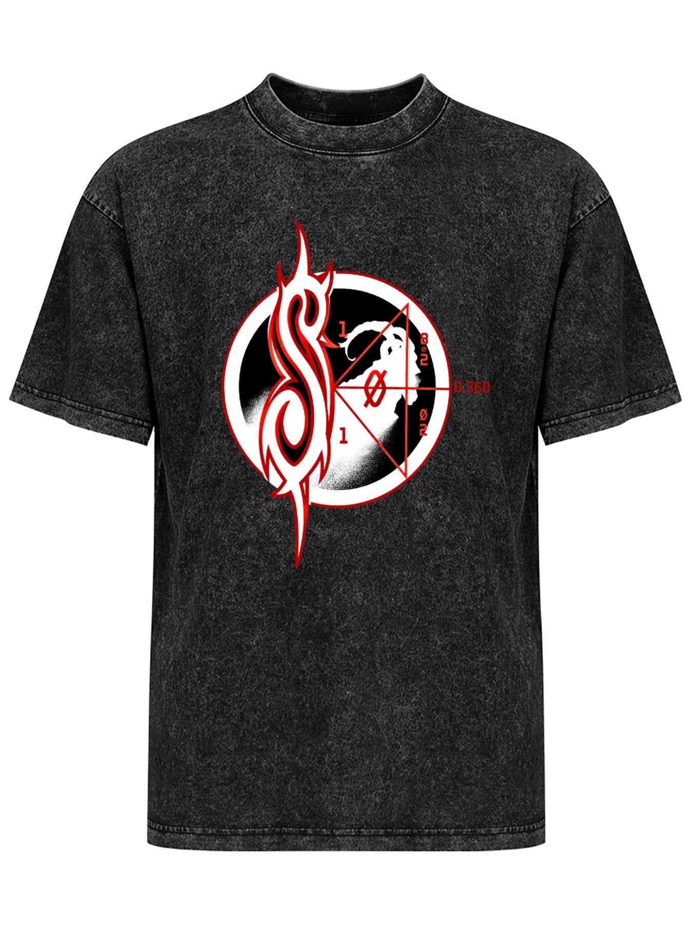 Slipknot Tribal S Geometric Symbol Graphic T-Shirt