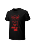 Mötley Crüe Red Demon Mask Graphic T-Shirt