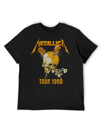 Metallica Damage Inc Tour 1986 Skull Graphic T-Shirt