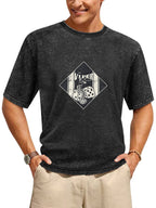 The Viper Room Snake and Dice Graphic Washed T-Shirt