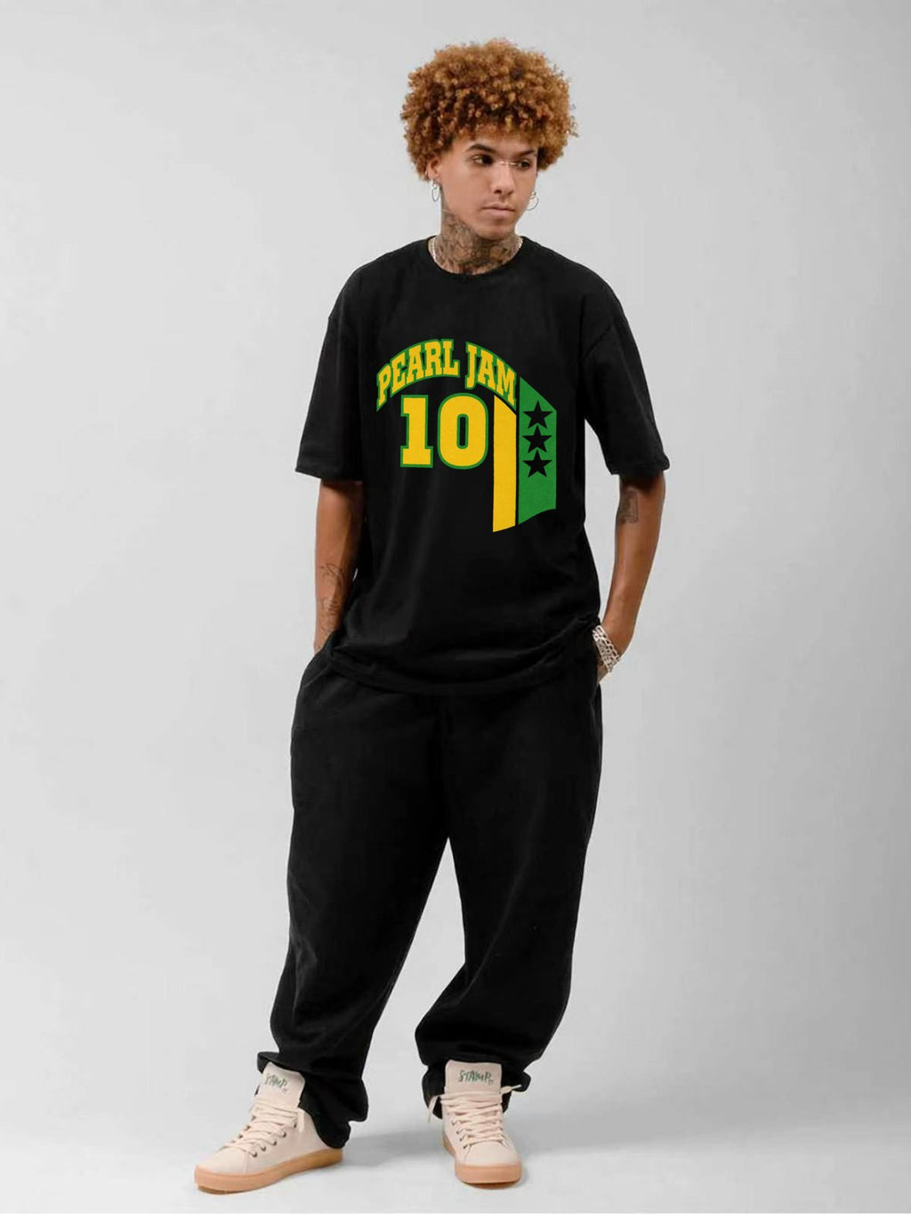 Pearl Jam 10 Graphic T-Shirt