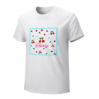 Cherry Graphic White T-Shirt