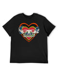 Aerosmith Heart Winged Logo Retro Graphic T-Shirt