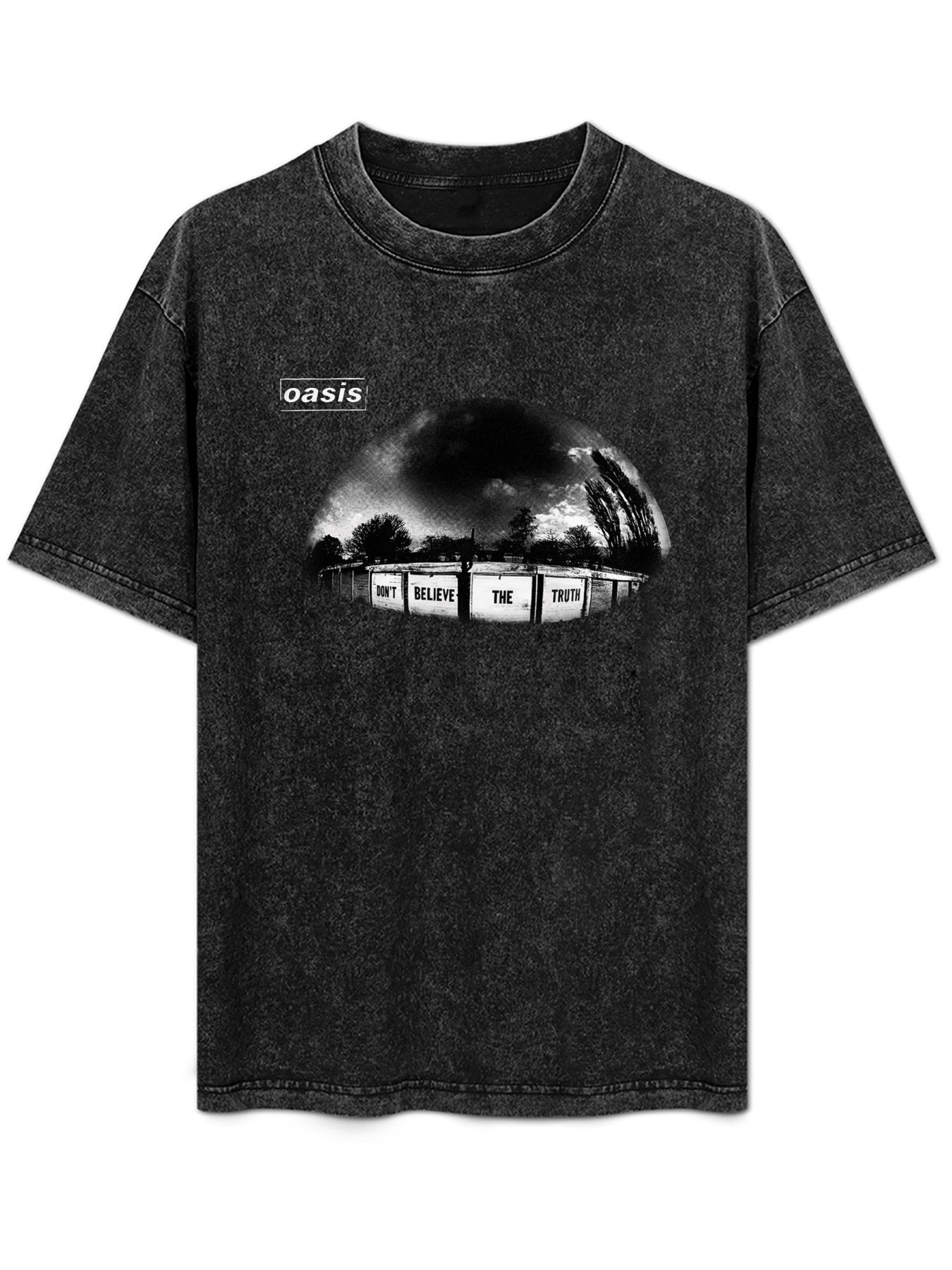 Vintage Washed Oasis Don't Believe the Truth Graphic T-Shirt