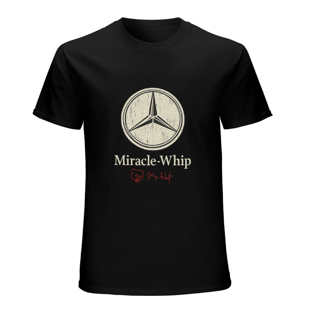 Miracle Whip Star Emblem Graphic Black T-Shirt