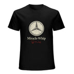 Miracle Whip Star Emblem Graphic Black T-Shirt