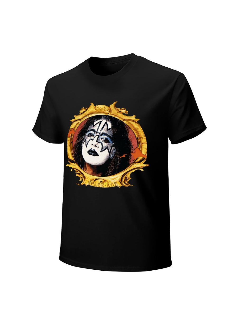 KISS Space Ace Portrait Glam Rock T-Shirt