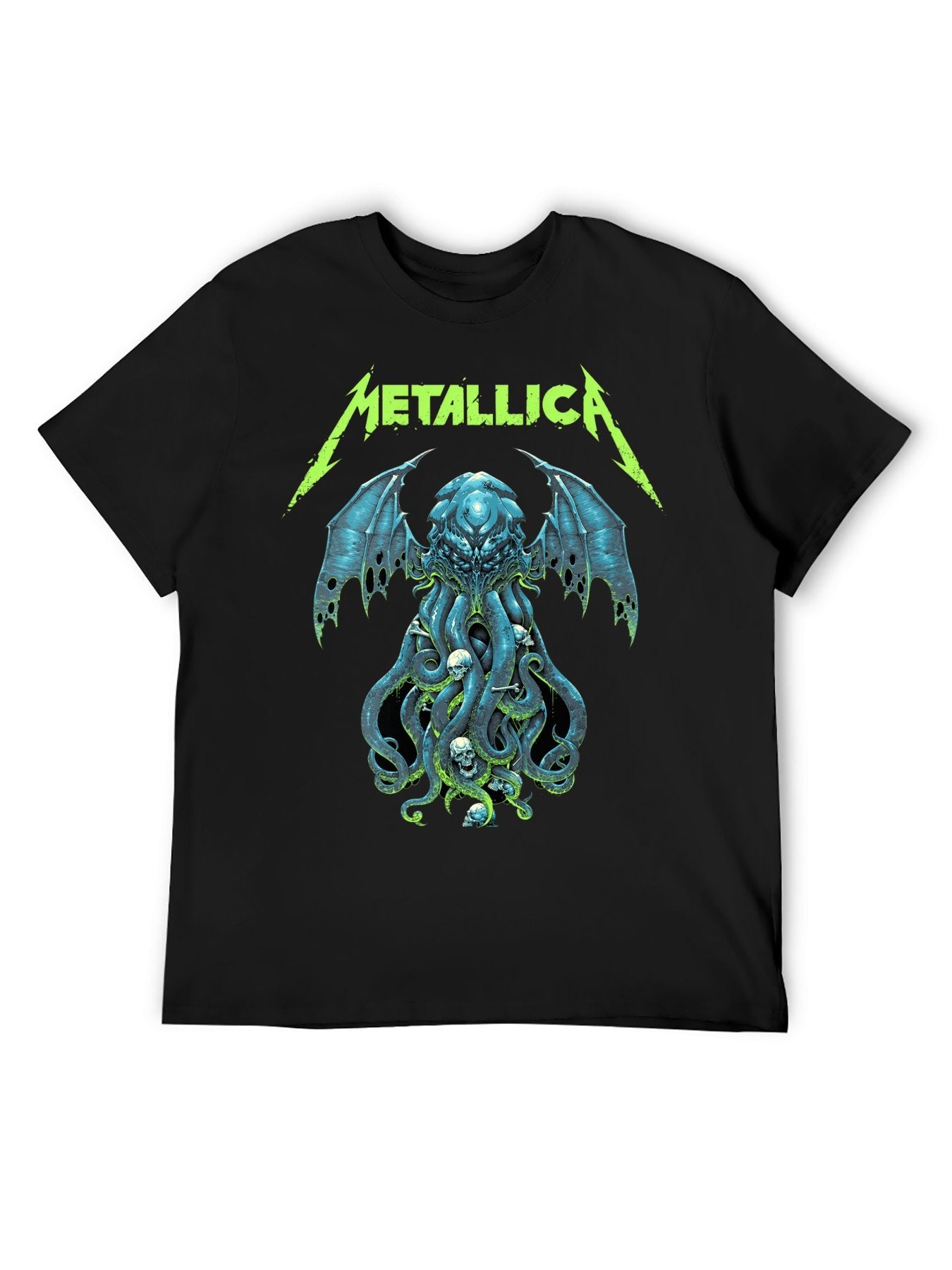 Metallica Cthulhu Monster Graphic T-Shirt