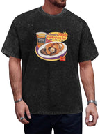 1998 Thanksgiving Day Breakfast Graphic Washed T-Shirt