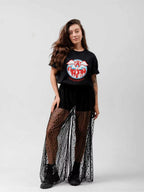 Aerosmith Band Portrait Bat Wing Vintage Graphic T-Shirt
