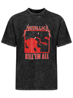 Metallica Kill 'Em All Red Hammer Graphic T-Shirt