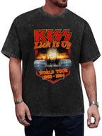 KISS Lick It Up World Tour 1983–1984 Tank Graphic T-Shirt