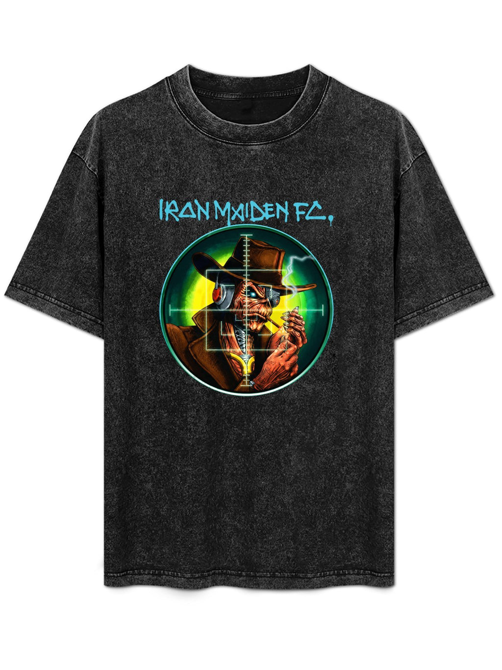 Iron Maiden FC Cowboy Eddie Graphic T-Shirt