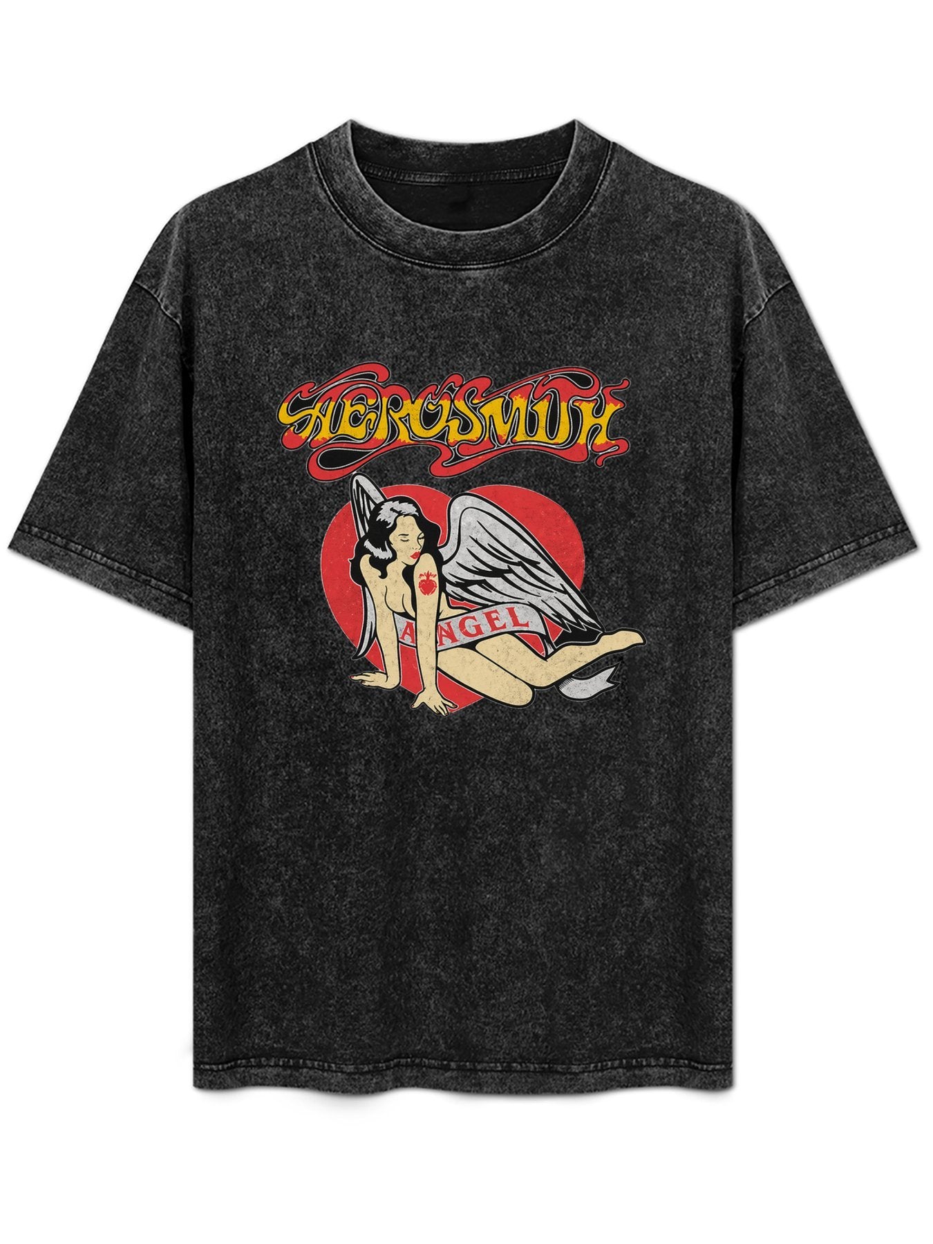 Aerosmith Angel Heart Graphic T-Shirt