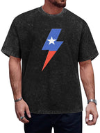 Vintage David Bowie Lightning Star Graphic T-Shirt
