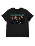 Black Sabbath Illustrated Band Portrait Graphic T-Shirt