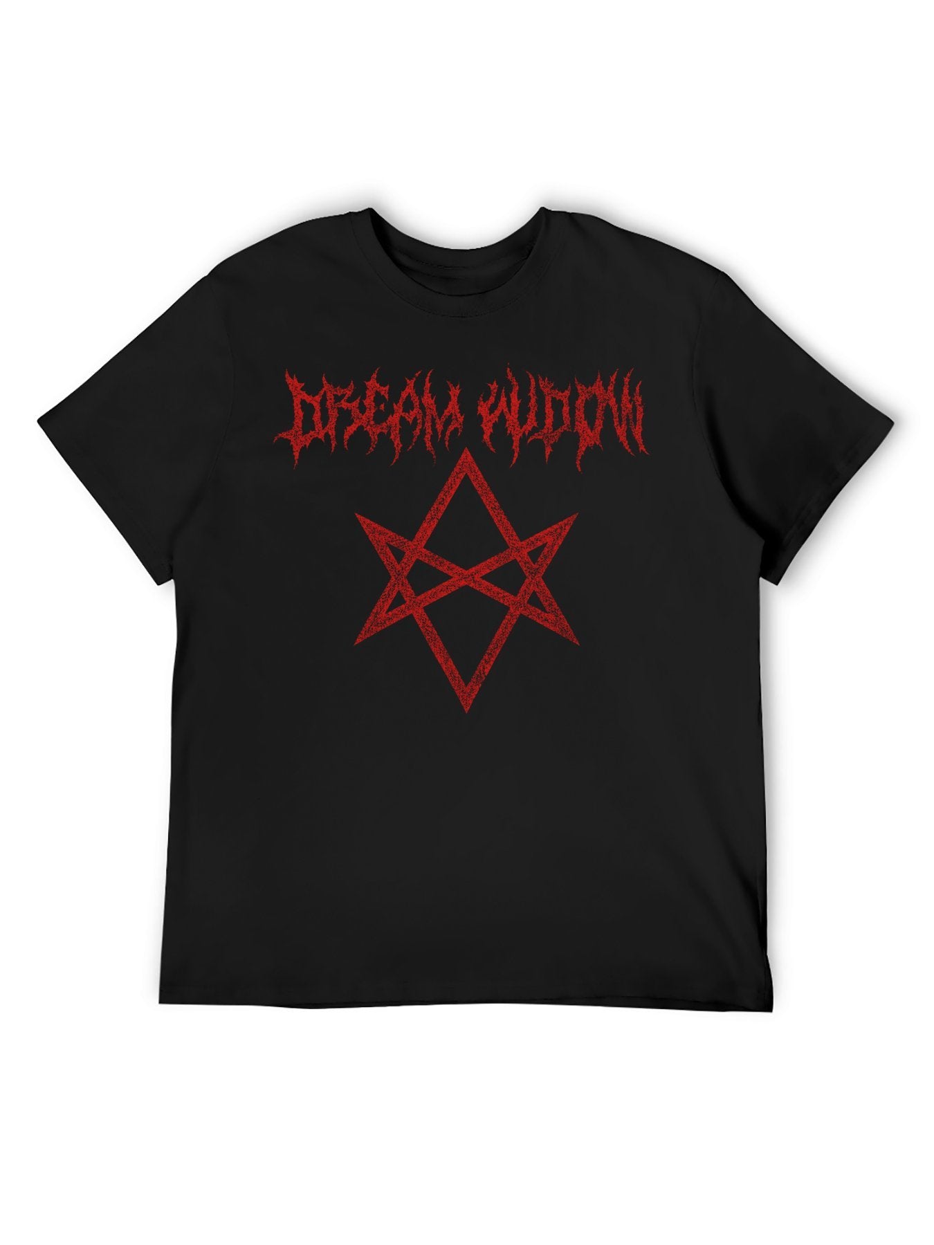 ream Witch Red Occult Star Graphic T-Shirt
