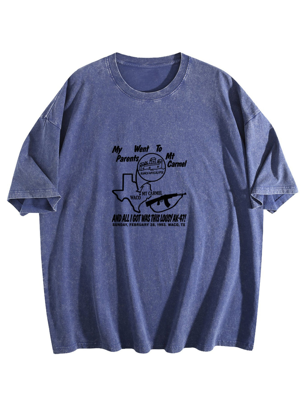Mt Carmel Waco Washed Graphic T-Shirt
