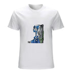 Abstract Cubist Portrait Graphic T-Shirt