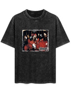 Slipknot Masked Band Group Photo Graphic T-Shirt