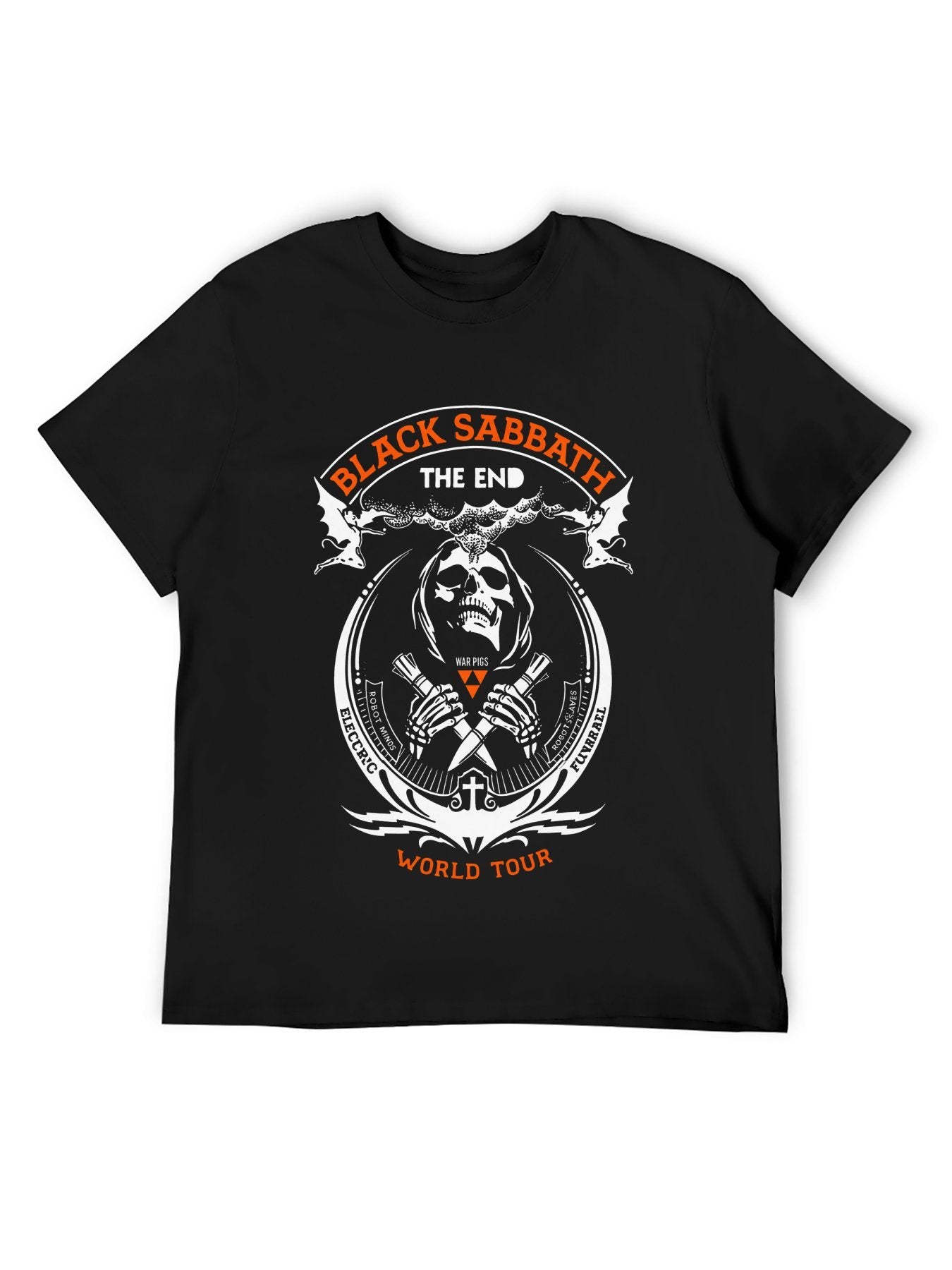 Black Sabbath Grim Reaper Crest Final Tour T-Shirt