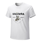 Hacienda Hotels and Motels Horse Graphic White T-Shirt