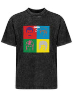 Queen Hot Space Pop Art Band Portrait Graphic T-Shirt