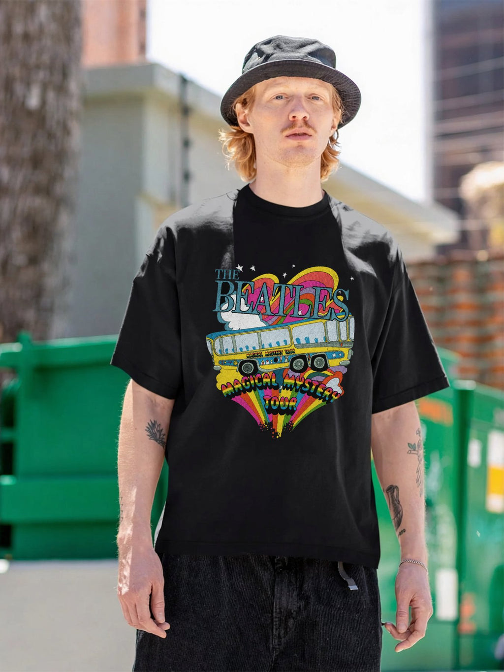 The Beatles “Magical Mystery Tour” Bus Graphic T-Shirt