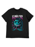 blink-182 Smiley Face Neon Anniversary Punk T-Shirt