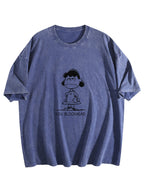 Lucy You Blockhead Washed Graphic T-Shirt
