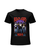 KISS Rock Gods Band Portrait Vintage T-Shirt