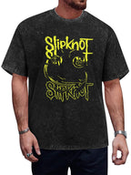 Slipknot Yellow Mask Graphic T-Shirt