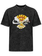 Green Day Jet Explosion Graphic T-Shirt