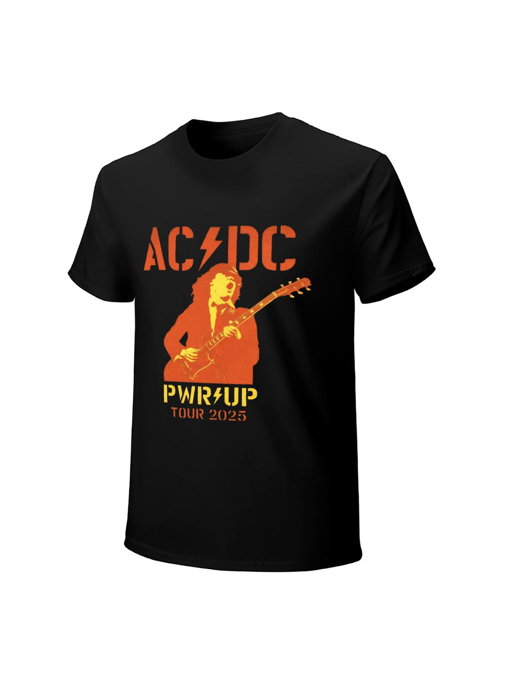 AC/DC Guitarist Silhouette PWR UP Tour T-Shirt