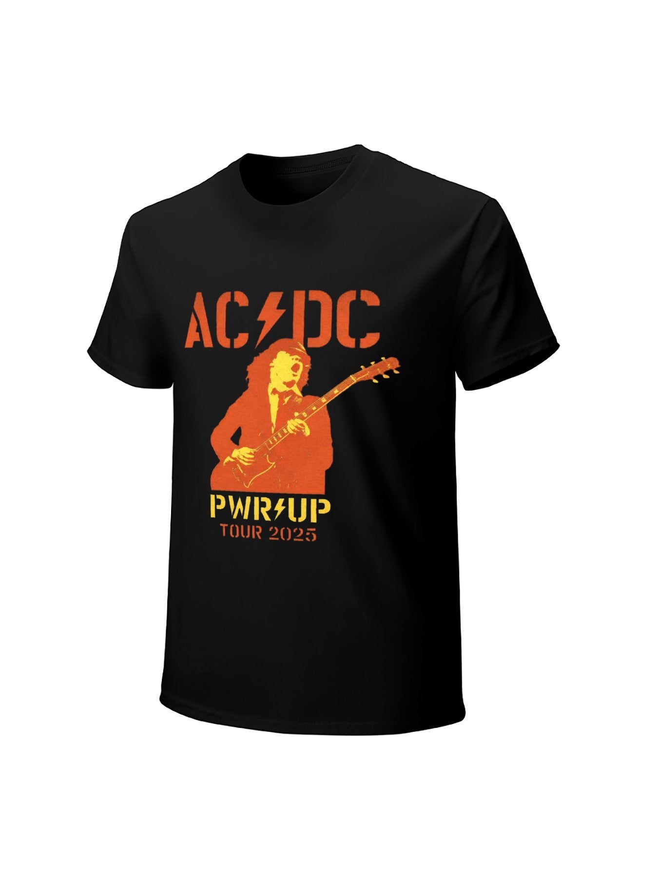 AC/DC Guitarist Silhouette PWR UP Tour T-Shirt