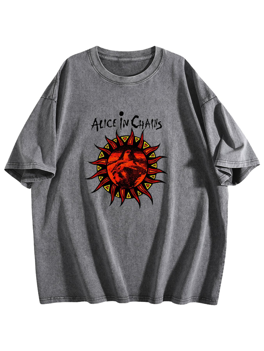 Alice in Chains Sun Graphic Washed T-Shirt