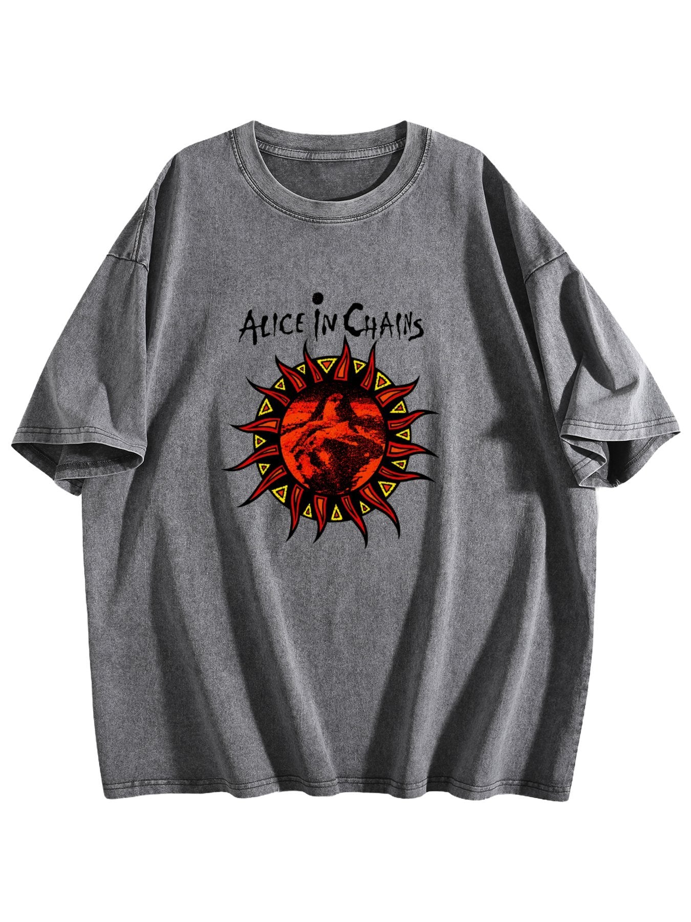 Alice in Chains Sun Graphic Washed T-Shirt