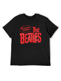 The Beatles Red Valentine Logo Graphic T-Shirt