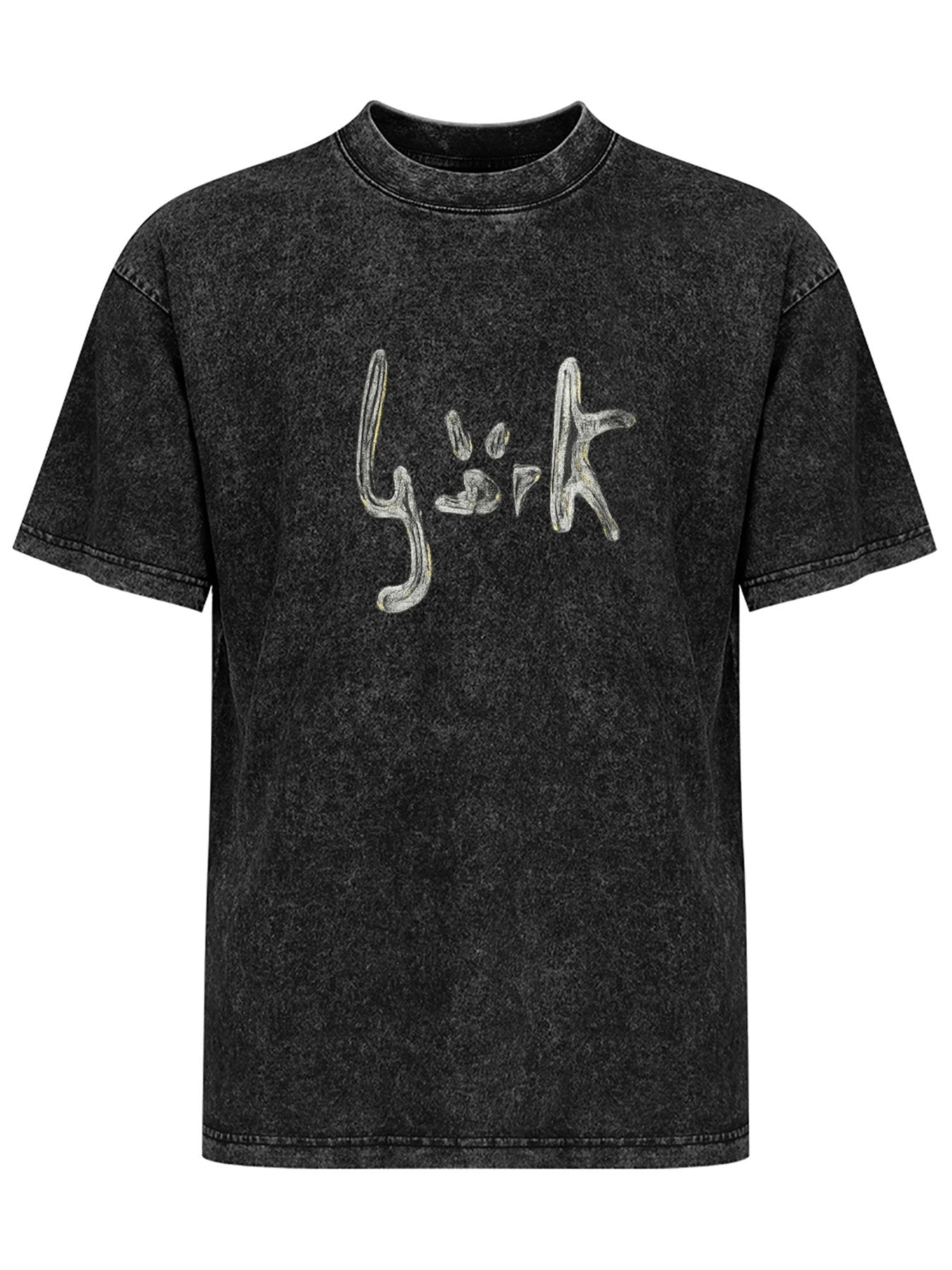 Björk Logo Graphic Washed T-Shirt
