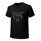 Cannes Film Festival 92 Graphic Black T-Shirt