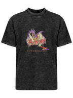 Fantasmic Dragon Washed Graphic T-Shirt