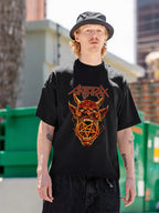 Anthrax Fiery Devil Pentagram T-Shirt