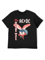 AC/DC Cartoon Fly Fly on the Wall T-Shirt