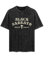Black Sabbath Master of Reality Logo T-Shirt