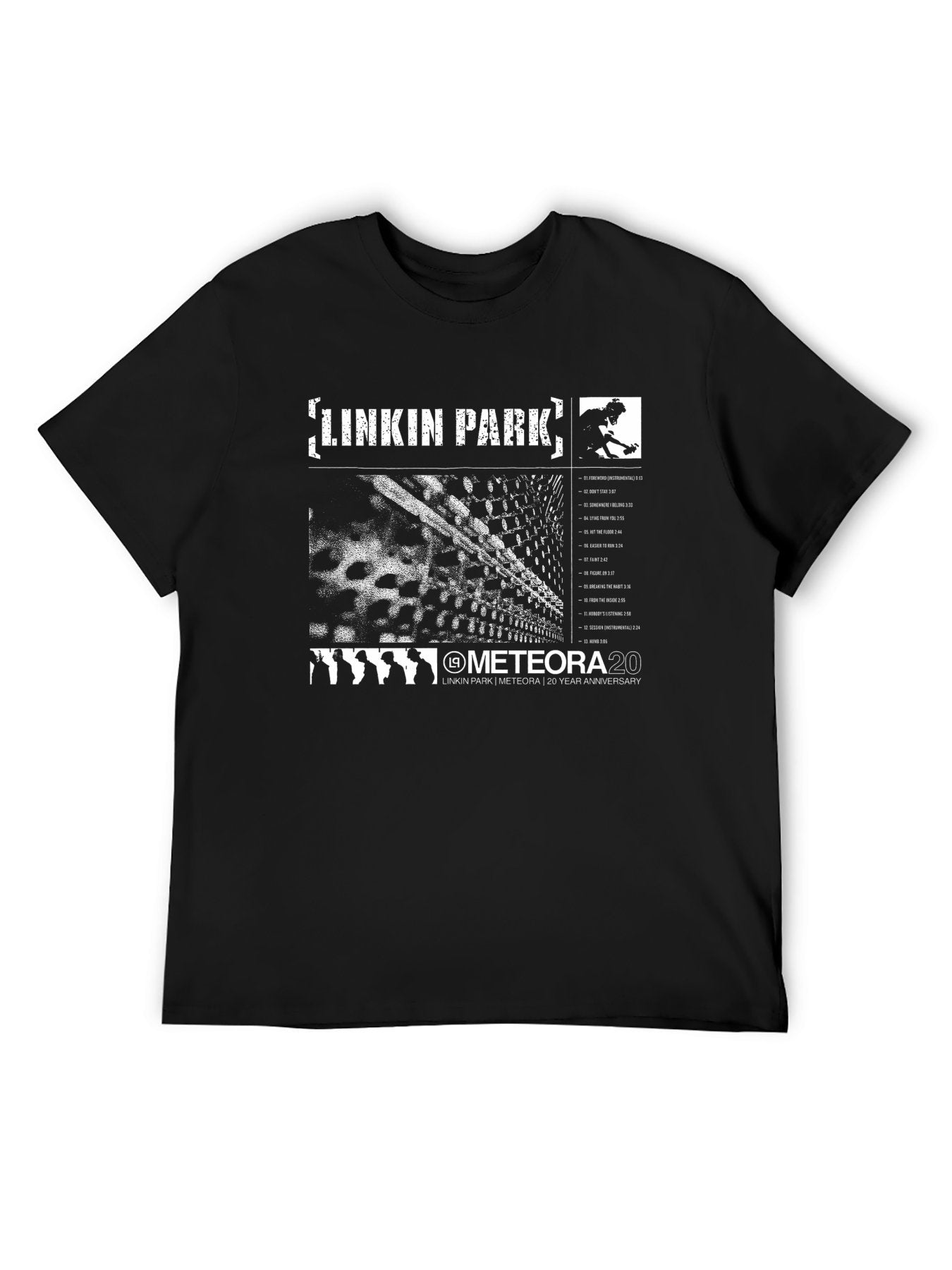 Linkin Park Abstract Collage Anniversary Grunge T-Shirt